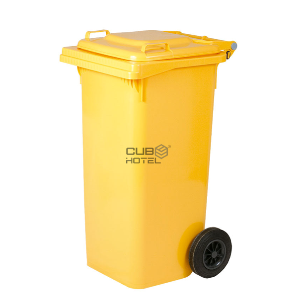 Contentor Amarelo 120L